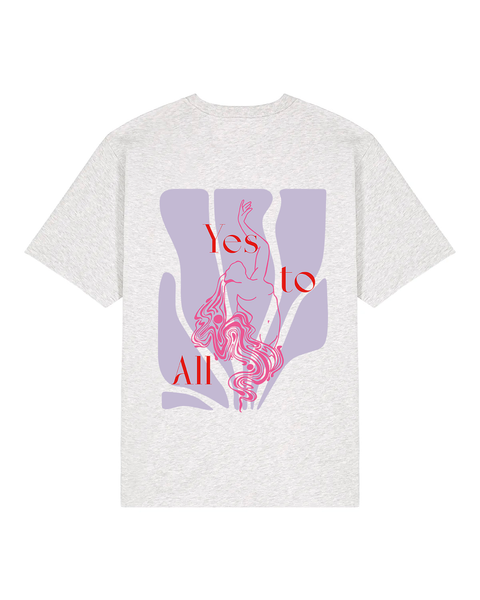 Oversized T-Shirt "Yes to All"