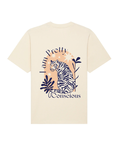Oversized T-Shirt "I am Pretty Conscious"