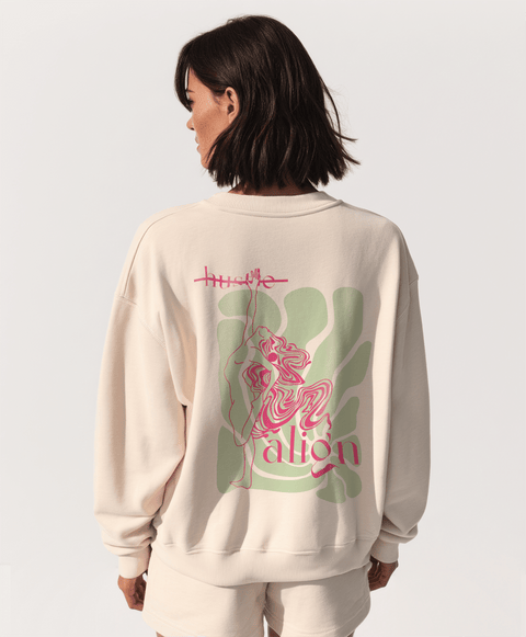Crewneck "Hustle/Align" - Pretty Conscious