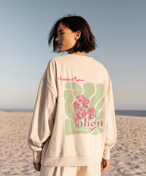 Crewneck "Hustle/Align" - Pretty Conscious