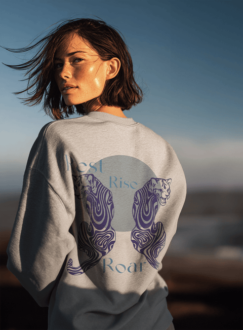 Crewneck "Rest - Rise - Roar" - Pretty Conscious